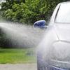 Garden Water Gun for Car Washing Electric Cold Water Pressure Washer Irrigation Tool 3 4 46cm Blue