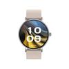 Smartwatch SPC Smartee Duo Velvet Bluetooth 41mm AMOLED Plata Correa Blanca Y Borgoña IP68 SpO2
