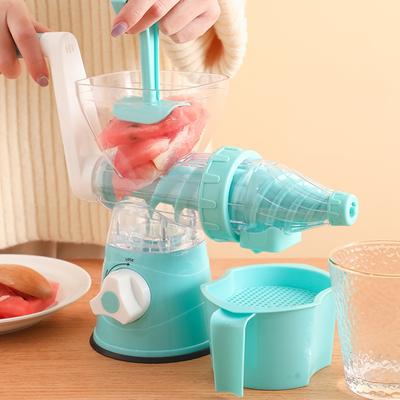 Home Kitchen Hand-cranked Juicer Small Portable Food Processor Squeezer Mini Juicer