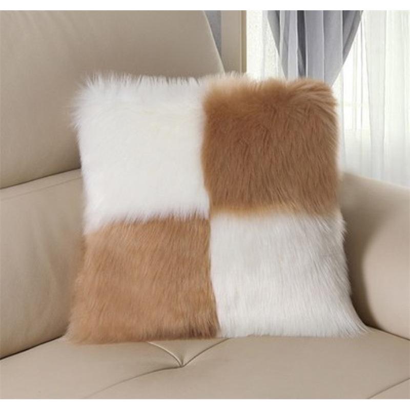 

Modern Plush Throw Pillow – Soft Cushion for Living Room or Hotel 40x40 cm