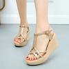 Mărimi Mici 32-43 Sandale Confortabile cu Platformă Masivă cu Pană Vară 2025 Pantofi cu Toc Înalt pentru Femei pentru Birou Plajă Mamă Muncă