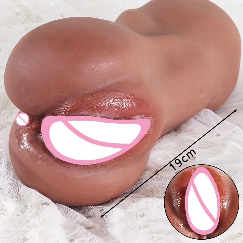 18 Artificial Pussy Sexuale Masturbba Men For Handjob Male Masturbator Vagina Adult Supplies Size Sex Toy Anal Silicone Pussy