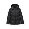 Autumn and winter light down jacket women's white duck down short thickened bread jacket loose hooded jacket