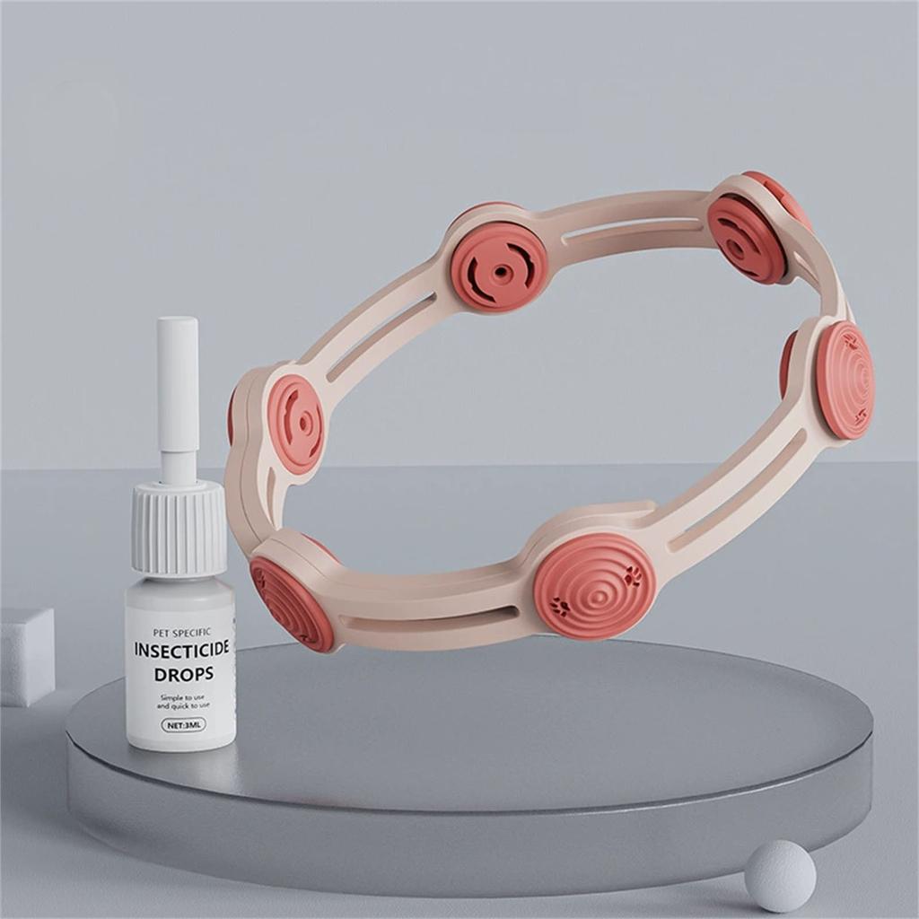 Collar Dog Cat Adjustable Pet Worming Collar 5ml