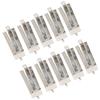 10Pcs Hot Bed Glass Platform Fix Clips Stainless Steel Clamp 3D Printer Accessories