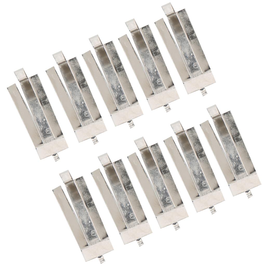 10Pcs Hot Bed Glass Platform Fix Clips Stainless Steel Clamp 3D Printer Accessories