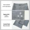 ASK JUNIOR Girls' Mid-Waist Wide-Leg Sports Pants