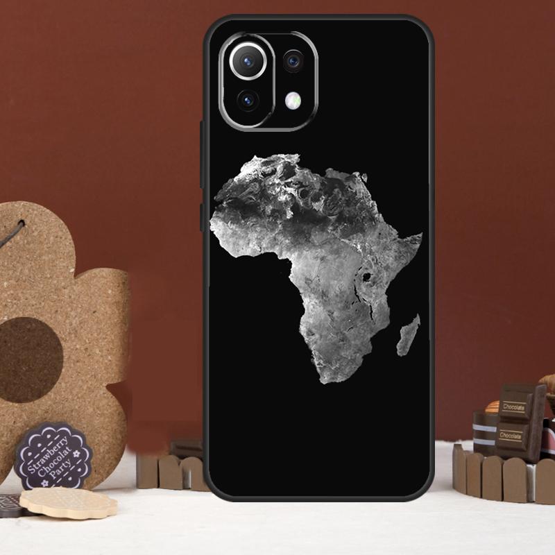 

Africa Map Case For Xiaomi 14 15 Ultra 15T 14T 13T 17 Pro Max POCO X7 Pro X5 X6 F5 F6 F7 F8 Ultra Cover Xiaomi 17Pro Max