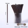 thin individually wrapped plastic stirring straw, prodloužený