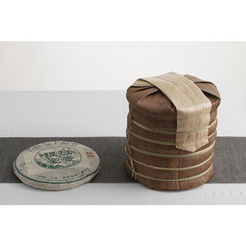 357g Yunnan Pu'er Tea Banzhang Yinhao Old Tree Pu'er Raw Cakes Dort se sedmi semeny