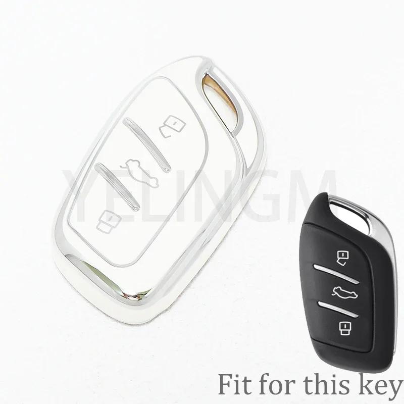 Tpu Fob Key Cover Case 3 Buttons For Mg 4  Mg4 Ev Mg Hs Gt Zs Ev Zx Mg5 Mg6 For Roewe Rx3 Rx5 Rx8 Erx5 I6 I5