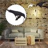 Bird Lamp Table Lamp Playing Raven/Applique, Modern Table Light, Bird Desk Lamp, Table Lamp Mordern Art Deco Table Lamps Bedside
