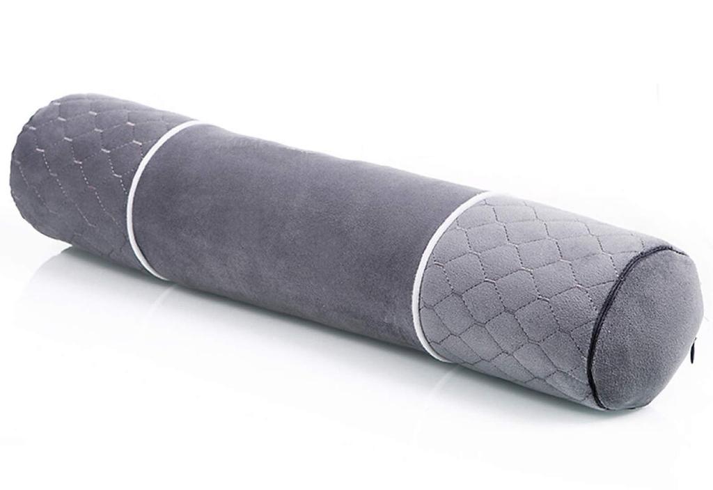 Cylindrical Cushion, Firm Pillow for Back Sleeping, Straight Neck Support, Cylindrical Pillow, Neck Fit Pillow, Approximately 10cm Round X 52cm,