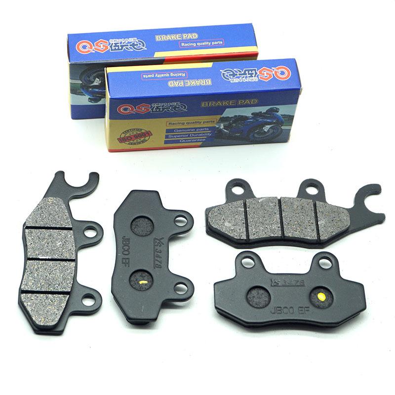Motorcycle Front Rear Brake Pads for KAWASAKI KL650 2008-2017 KLR650 Adventure ABS S Traveler KL KLR 650