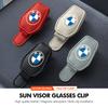 For BMW Car Sun Visor Glasses Holder Glasses Storage Clip Accessories E87 E70 E91 E30 G20 E92 E93 E60 E46 E90 G30 E53 X1