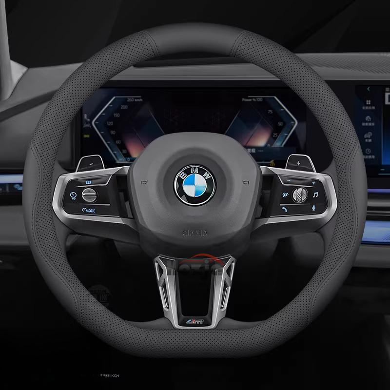 Leder Auto Lenkradabdeckung für BMW F20 G30 E91 E92 X3 G01 F40 X5 F15 F32 E70 F22 E93 G31 G05 F48 E83 Innenraumzubehör