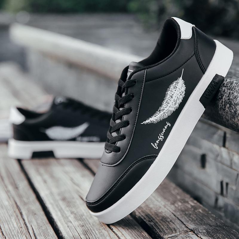 Herren Trendige Lässige Skateschuhe Herbst 2025: Verschleißfeste weiße Sneaker für täglichen Sport und Studentengebrauch