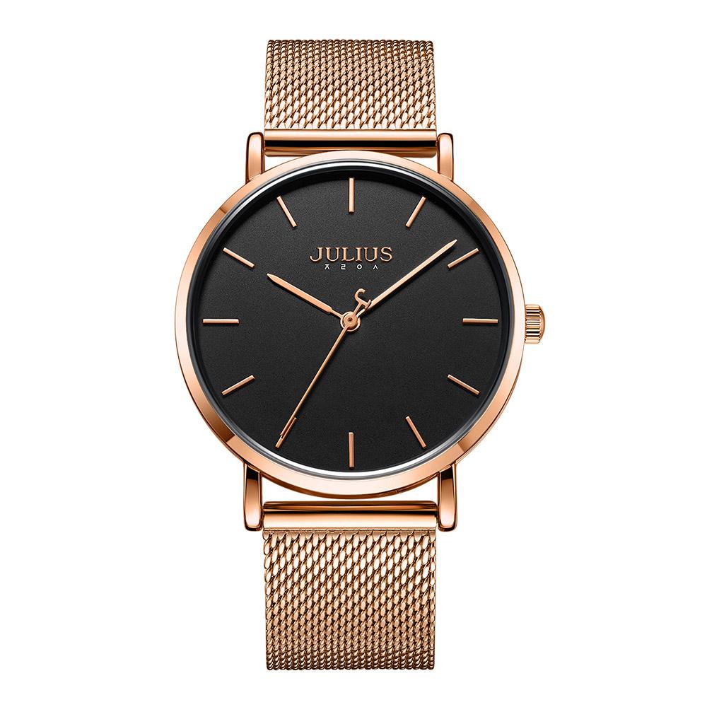 Jyullieoseu Ja-1164M Men'S Mesh Band Wristwatch