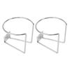 2Pcs Boat Cup Holder Multifunctional   Stainless Steel Drink Holder for Boat Yacht Truck Car Apartment RV