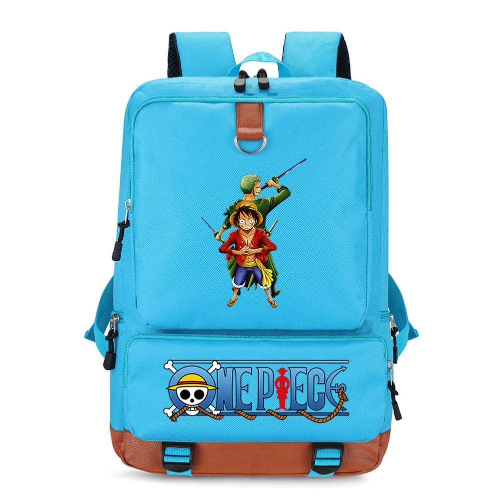 Popular Animation Peripheral Backpack Computer Bag Junior High School Students Personality Large Capacity Schoolbag
