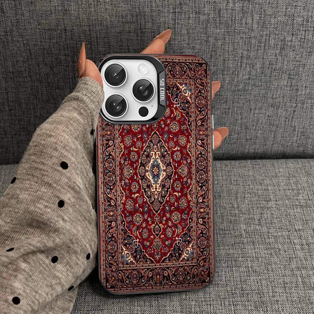 Retro Persian Printed Phone Case For IPhone 17Air 16 15 14 13 12 11 Pro Max Plus Color Anti Fall Cover