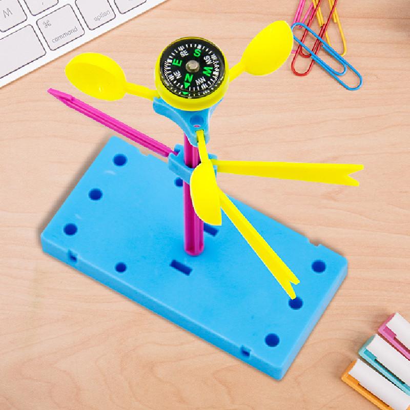 Simulated Plastic Wind Vane Assembly Model Material Set For Childrens Stem Activities