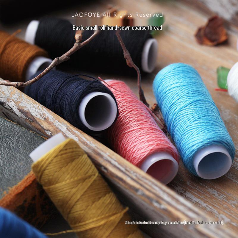203-Strand DIY Denim Thread: Thick Handmade Sewing Accessory Roll