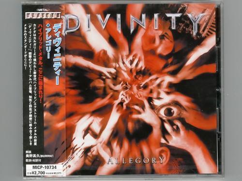 

CD DIVINITY - allegory MICP10734 Avalon 2008 Japan Dance & Electronica Used