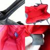 Used Longchamp Handbag Rozo canvas/leather Navy
