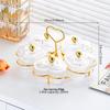 Heart-Shaped Dustproof Dried Fruit Tray - Living Room Coffee Table Snack Box & Storage Bowl