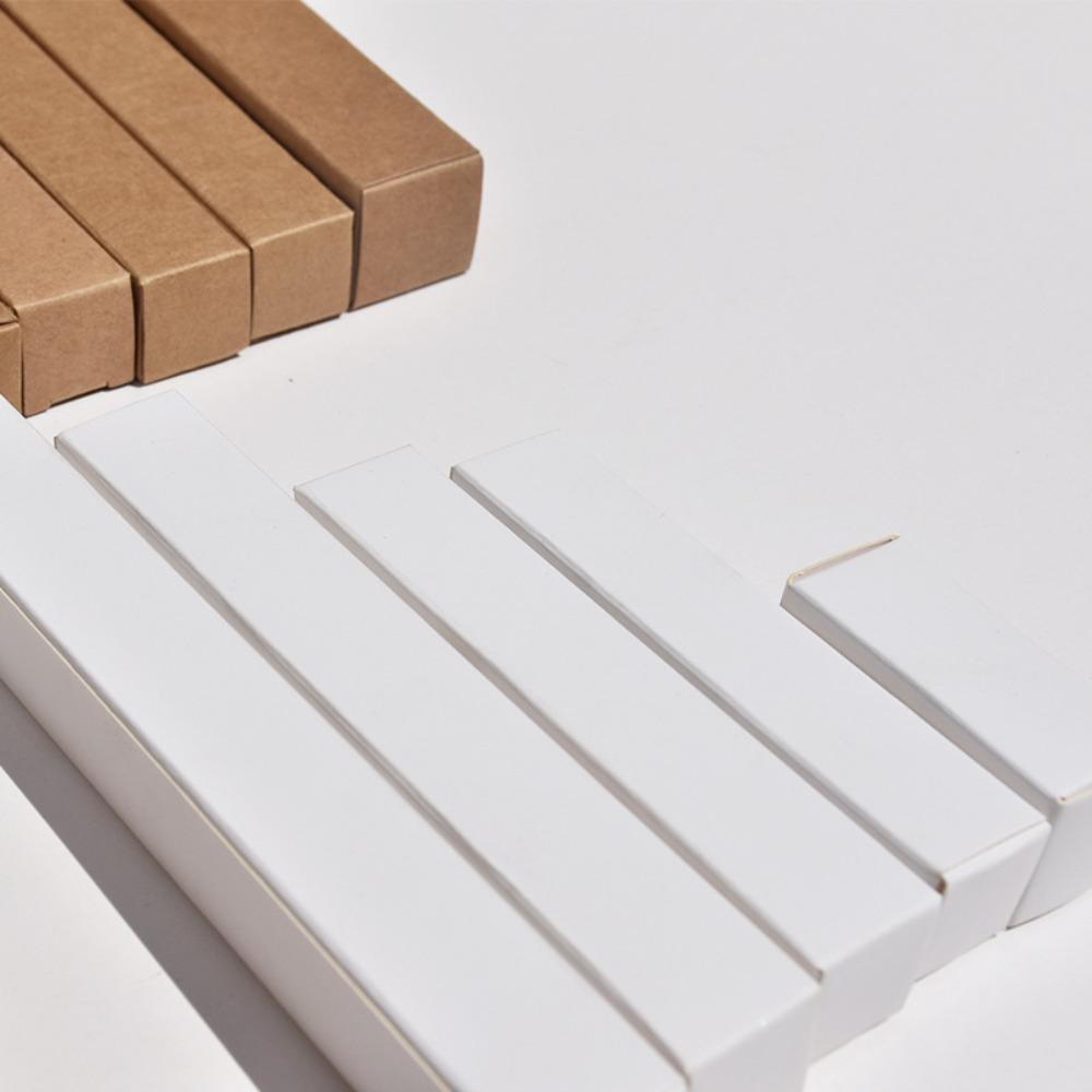 10PCS Kraft Paper Cardboard Box Cookies Candy Packaging Box  Wedding Birthday Party Supplies