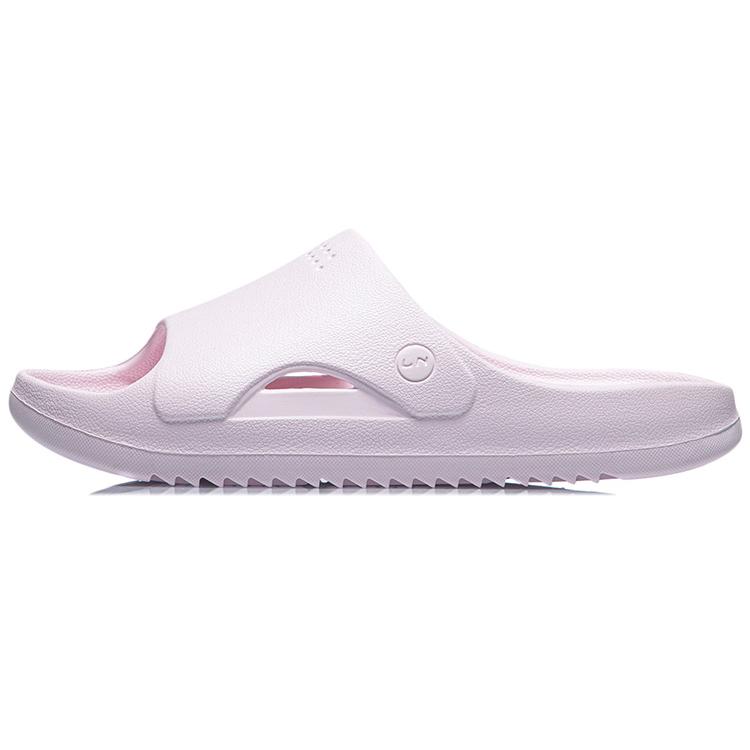 New LINING Slide Slippers Women's Light Rose Pink AGAR008-2