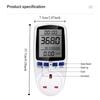 220V 110V Digital LCD Wattmeter Digital Display Energy Meter Wattage Meter  Power Monitoring
