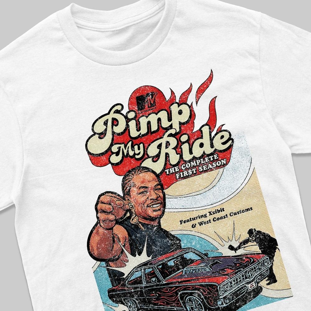 

Винтажная Ретро Футболка Pimp My Ride Тюнинг Мерч Подарок Для Мужчин Xzibit L