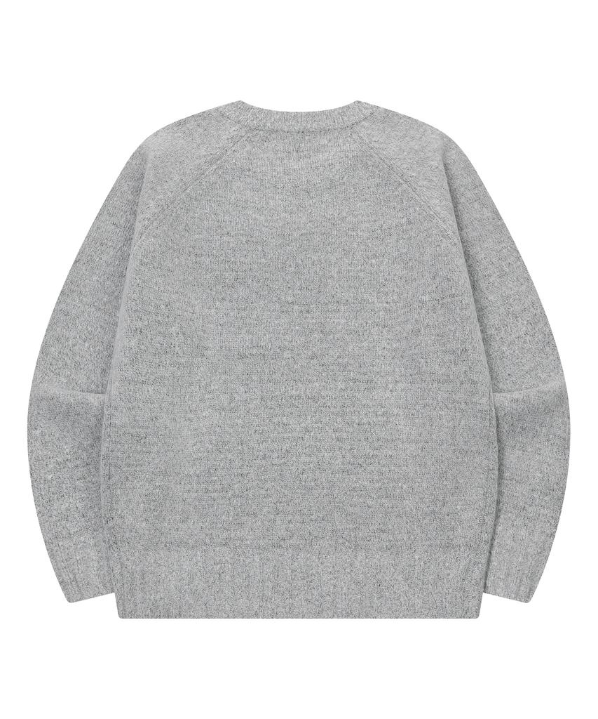 Mucent Monet Raglan Round Neck Knit (4 Colors)