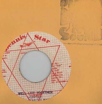 

7inch Record SANDY STAR U.U. MADOO Well Live Together NONE Dennis Star Int Jamaica Reggae Ska Dub Used