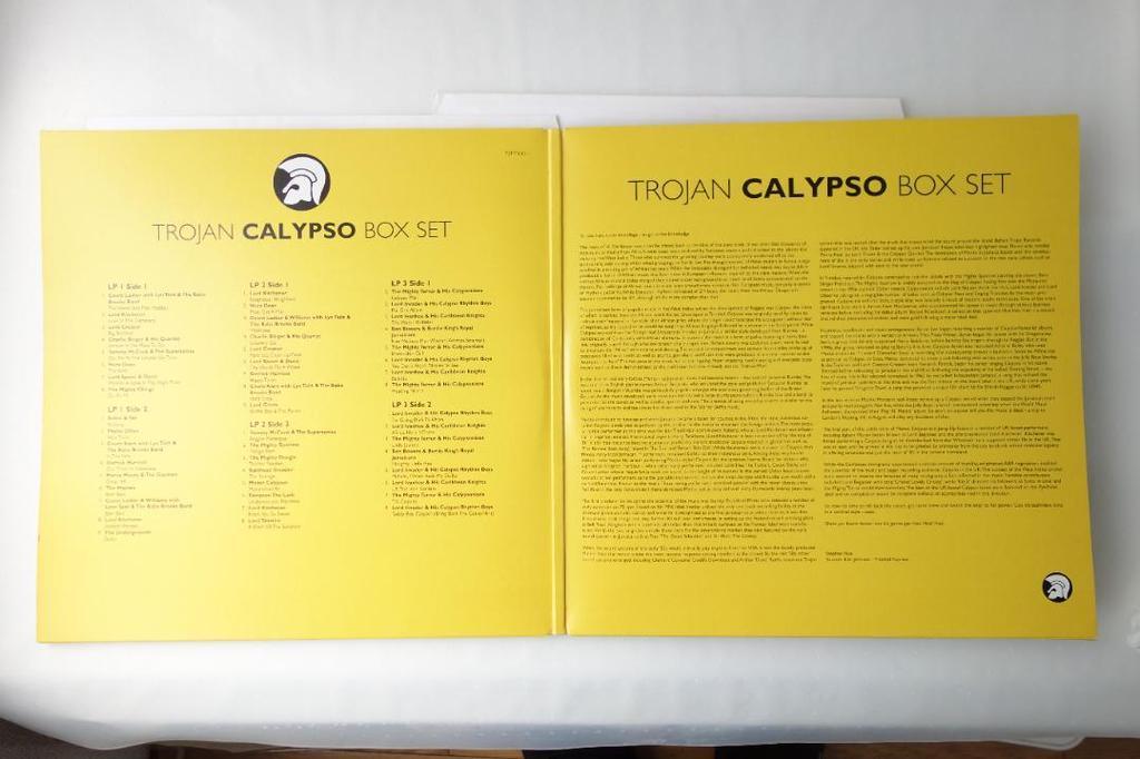 [USED] Trojan Calypso box set, 3-disc record