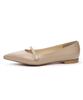Briana Pearl Stiletto Flats [Skin Beige]