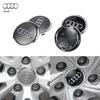 Hub Caps Hot For Audi 4pcs 60mm 61mm 68mm 69mm Audi Hub Caps Car Wheel Center Caps For Audi A1 A2 A3 A4 A5 A6 A7 A8 S3 S6 Q3