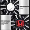 56mm 62MM 68MM Car Wheel Center Hup Caps Wheel Cover For Honda Fit Jazz GK5 Civic Type-R CRV Accord Insight Spirior City HRV XRV