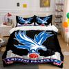 Blue Eagle, Red Football. Bedding Sets Duvet Cover Sets Duvet Covers Pillowcases(1 * Duvet Cover 2 * Pillowcases Without Duvet Insert)