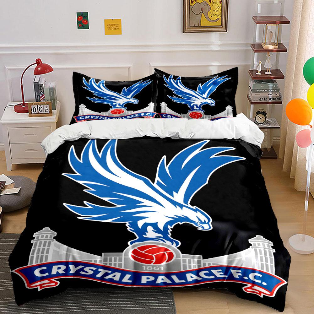 

Blue eagle, red football. Bedding sets Duvet cover sets Duvet covers Pillowcases(1 * Duvet Cover 2 * Pillowcases without duvet insert) 135x200cm