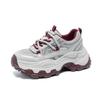 Mesh dad shoes women's platform muffin spring 2026 new versatile height-increasing casual women's shoes