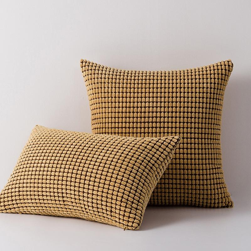 

Жакардова наволочка 45*45см 30*50см 50*50СМ Регульований чохол на подушку зі спандексу для дивана, вітальні, спальні 2023 Дім 45X45cm pillowcover