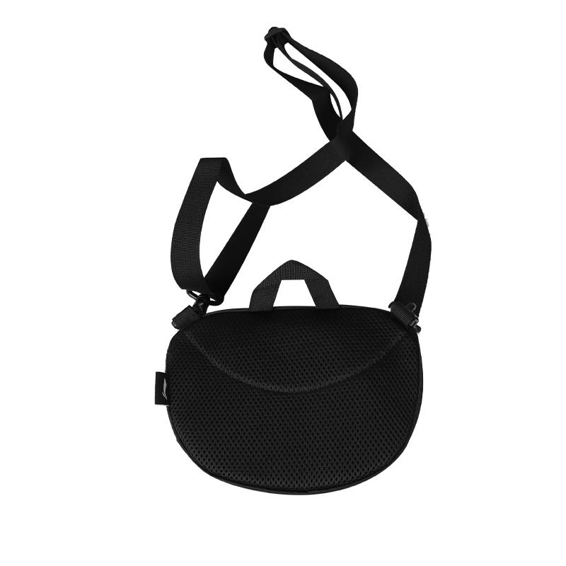 Li Ning Polyester Crossbody Bag Unisex Black YBDV015-1