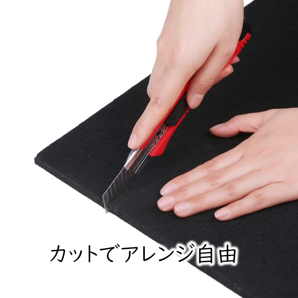 ISL Hex Sound Panel Black 23x20cm 10pcs ISL-HX01