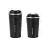 Insulated Stainless Steel Coffee Cup with Smart Temperature Display and Lid - Portable Gift for Men and Women