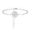 Dreamtimes Vintage Stainless Steel Witchcraft Tetragrammaton Protection Pentagram Pendant Bracelets for Women Men Bangles Gifts