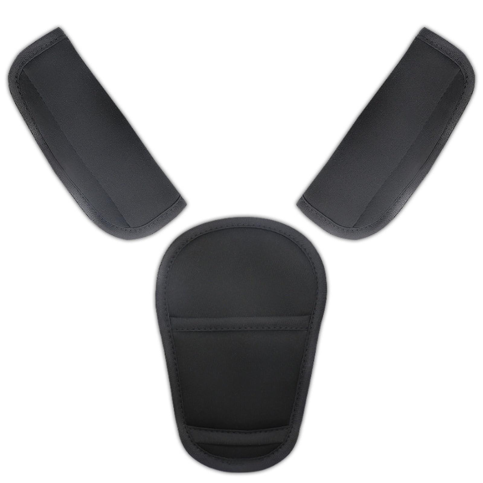 

Baby Stroller Shoulder Cover Cover for Belt Strap Pram Baby Stroller with Basket Crotch Seat Belt Cover One Size чёрный