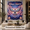 Dragon Phoenix (1) Theme Wall Tapestry Customized With Name Text Personalized Hanging Tapestry For Bedroom Living Room Decor